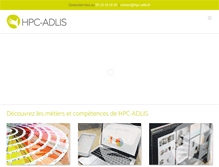 Tablet Screenshot of hpc-adlis.fr